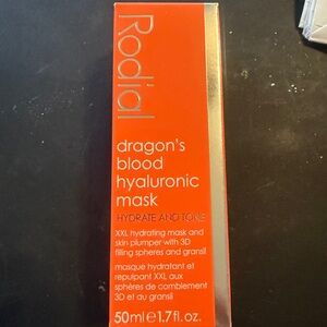 Rodial Dragon's Blood Hyaluronic Mask - Vibrant Orange